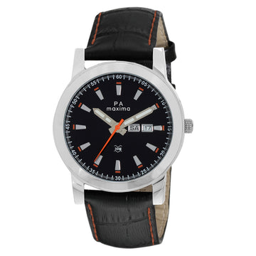 Maxima ATTIVO Men Black Dial Analogue Watch - 24907LMGI